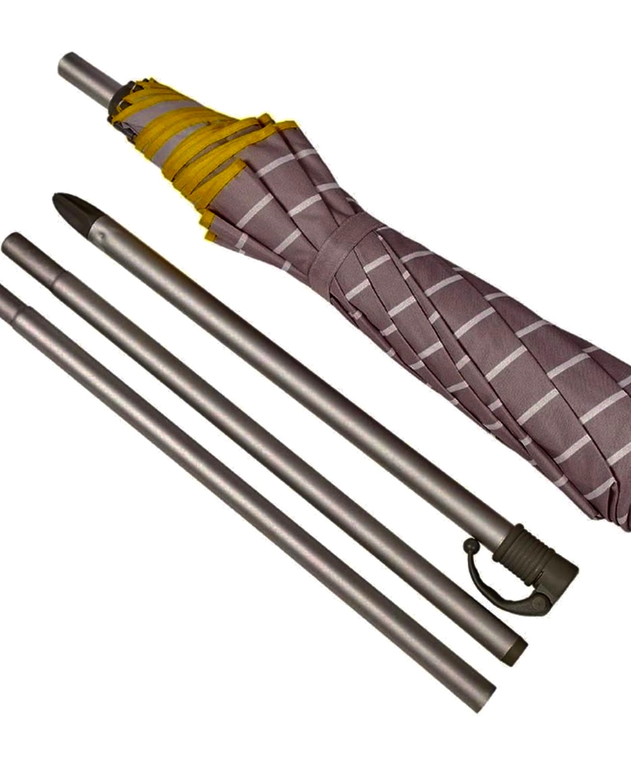 Sombrilla plegable y ligera con funda neopreno y proteccion solar