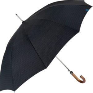 PARAGUAS HOMBRE AUTOMATICO-LARGO CON PUÑO MADERA, ESTAMPADO
